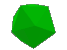 Green Tumbling Dodecahedron